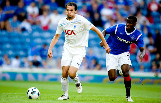 Fotboll, kval till Champions League, Glasgow Rangers -