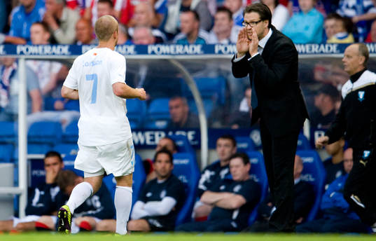 Fotboll, kval till Champions League, Glasgow Rangers -