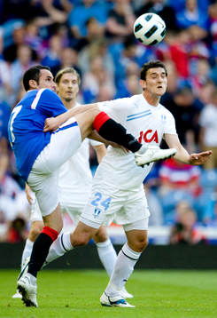 Fotboll, kval till Champions League, Glasgow Rangers -