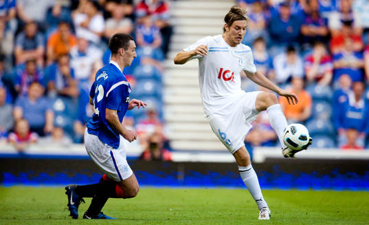 Fotboll, kval till Champions League, Glasgow Rangers -