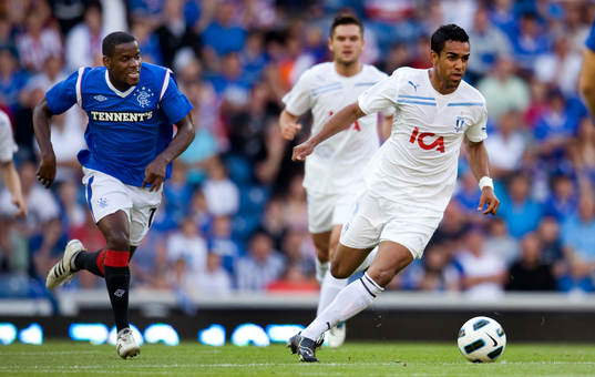 Fotboll, kval till Champions League, Glasgow Rangers -