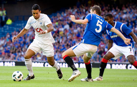 Fotboll, kval till Champions League, Glasgow Rangers -