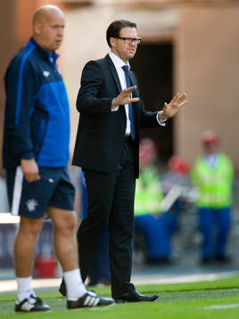 Fotboll, kval till Champions League, Glasgow Rangers -