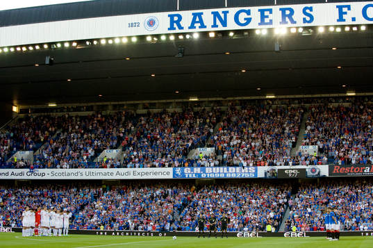 Fotboll, kval till Champions League, Glasgow Rangers -