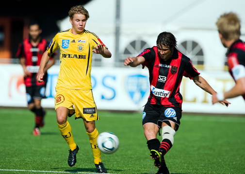 Johan Blomberg, Ängelholm och Gabriel Petrovic,