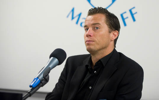 Daniel Andersson. Presskonferens