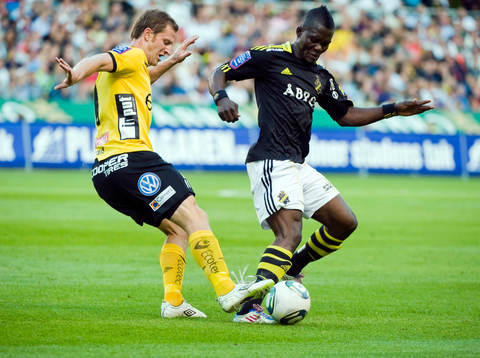Daniel Mobaeck, Elfsborg och Ibrahim Bangura (Ibrahim Teteh