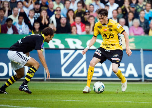 Niklas Backman, AIK och Lasse Nilsson, Elfsborg
