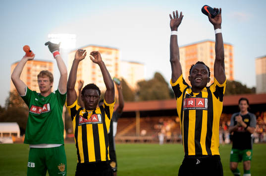 Christoffer Källqvist, målvakt, Majeed Waris, John