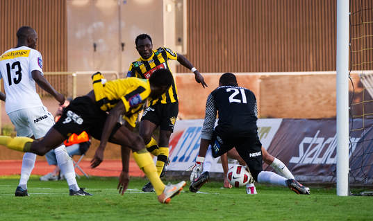 John Chibuike, BK Häcken, gör mål