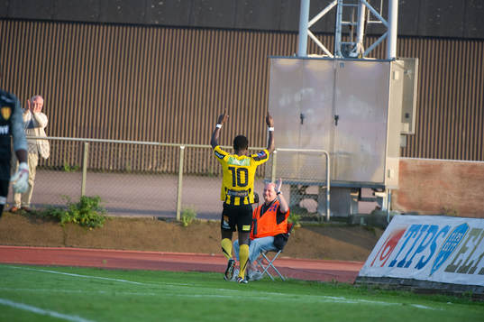 John Chibuike, BK Häcken, (Jubel)