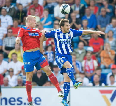 Tobias Hysén, Göteborg, och Peter Larsson, Helsingborg