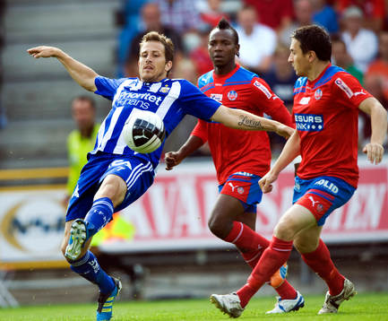 Tobias Hysén, Göteborg och Ardian Gashi, Helsingborg