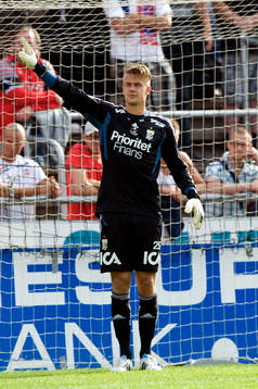 Erik Dahlin, målvakt