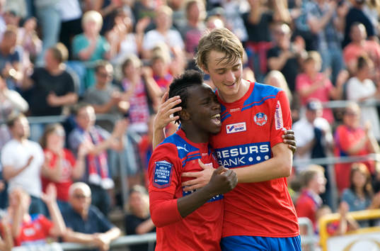 2-0 May Mahlangu, Helsingborg och Rasmus Jönsson