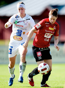 Mia Carlsson, Kristianstad och Linda Sällström, Linköping