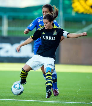 Bläddra bland fler bilder av Fotboll, Dam, Norrettan, AIK - Sunnanå