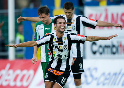 Patrik Åström och Ajsel Kujovic, , Landskrona(Jubel) Max