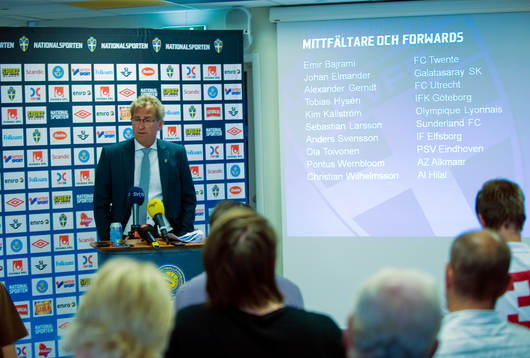 Erik Hamrén, förbundskapten, Sverige A