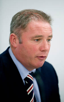 Ally McCoist tränare Glasgow Rangers