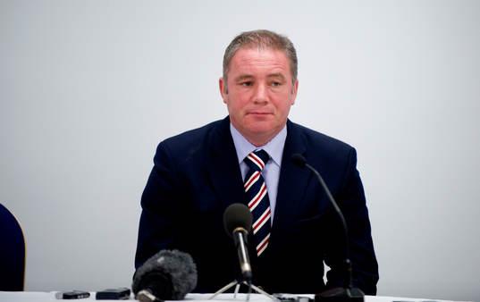 Ally McCoist tränare Glasgow Rangers