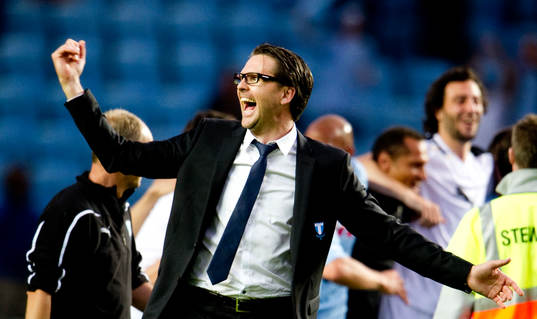 Fotboll, kval till Champions League, Malmö FF - Glasgow