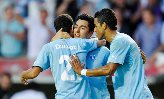 Fotboll, kval till Champions League, Malmö FF - Glasgow