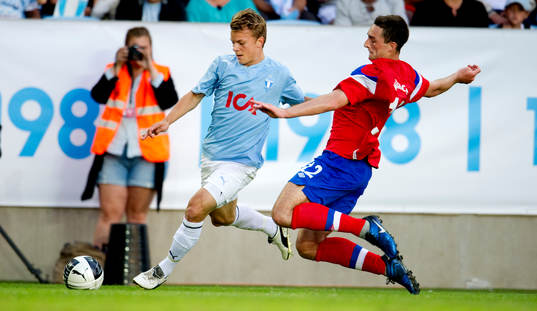 Fotboll, kval till Champions League, Malmö FF - Glasgow