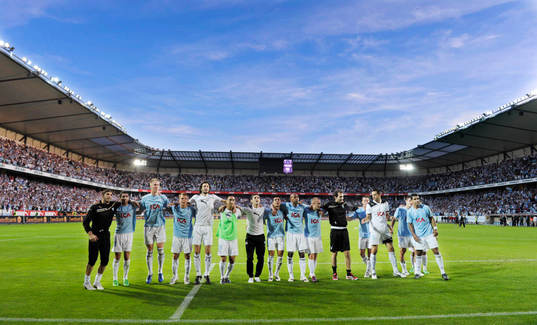 Fotboll, kval till Champions League, Malmö FF - Glasgow