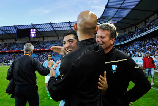 Fotboll, kval till Champions League, Malmö FF - Glasgow