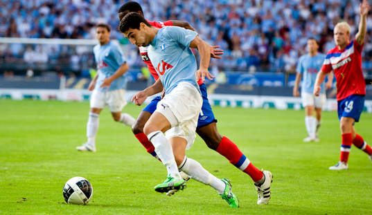 Fotboll, kval till Champions League, Malmö FF - Glasgow