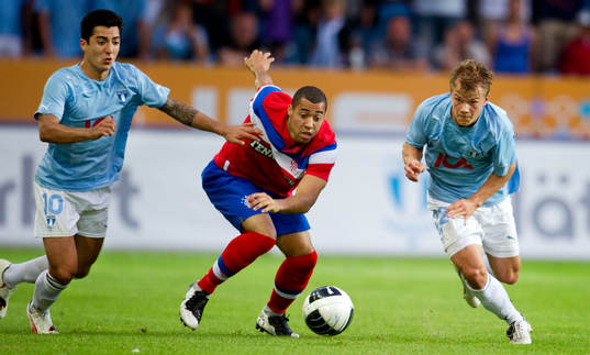 Fotboll, kval till Champions League, Malmö FF - Glasgow