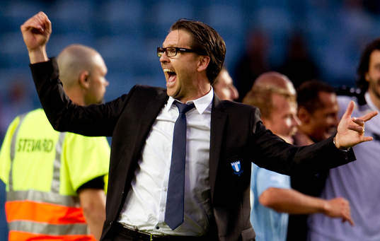 Fotboll, kval till Champions League, Malmö FF - Glasgow