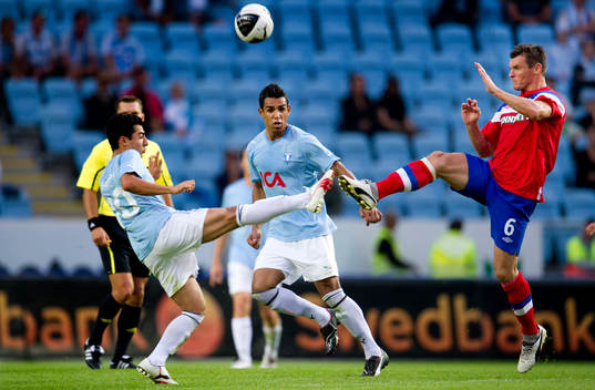 Fotboll, kval till Champions League, Malmö FF - Glasgow