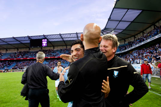 Fotboll, kval till Champions League, Malmö FF - Glasgow