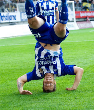 Tobias Hysén, Göteborg, (Jubel)