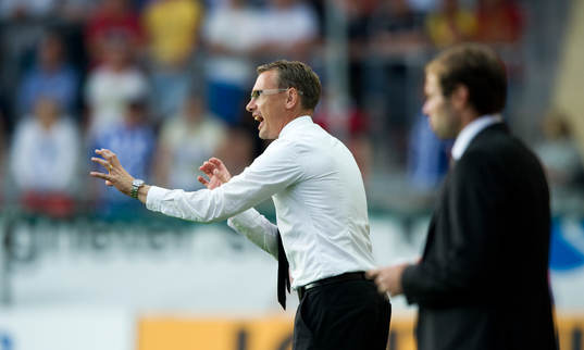 Jonas Olsson, tränare, Göteborg och Andreas Alm,