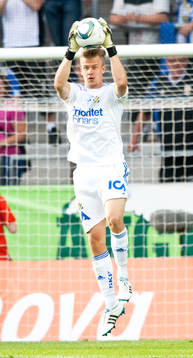 Erik Dahlin, Målvakt