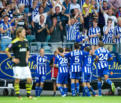 Tobias Hysén, Göteborg, (Jubel)