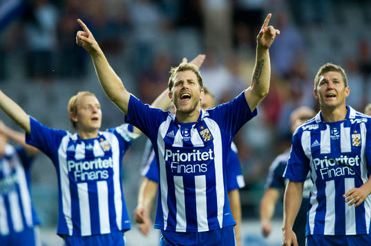 Tobias Hysén, Göteborg, (Jubel)