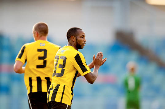Rene Makondele, Häcken, jubel
