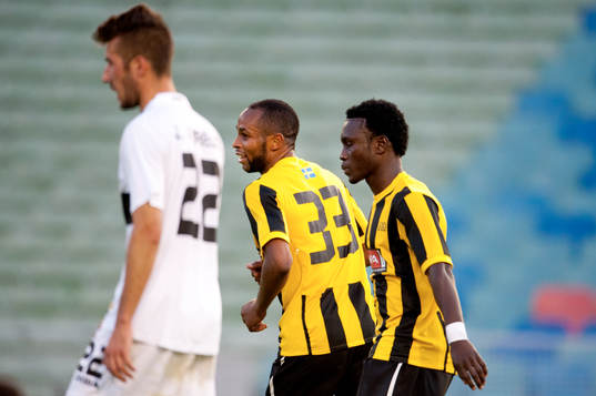 Rene Makondele, , Häcken, jubel