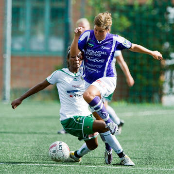 Hodan Siid Ahmed, Hammarby och Elin Carlsson, Jitex