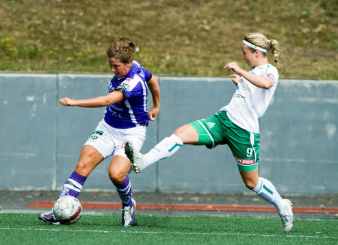 Elin Carlsson, Jitex och Matilda Agné, Hammarby