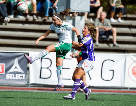 Helén Eke, Hammarby och Elin Carlsson, Jitex