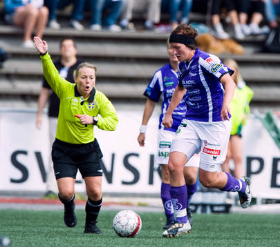 Susanne Borg Pilhamre, domare och Kajsa Tornfalk, Jitex