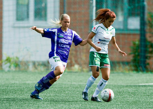 Caroline Lindblad, Jitex och Katrine Petrous, Hammarby