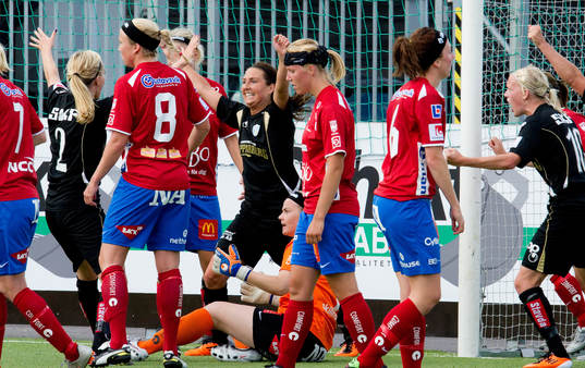 Anna Ahlstrand, Göteborg, jubel