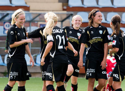 Lisa Dahlqvist, Ingvild Stensland, Göteborg jubel