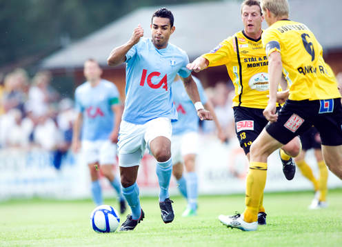 Bläddra bland fler bilder av Fotboll, allsvenskan, Mjällby - Malmö FF